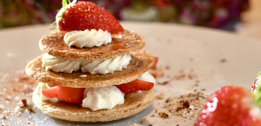 Mille-Feuilles à la fraise