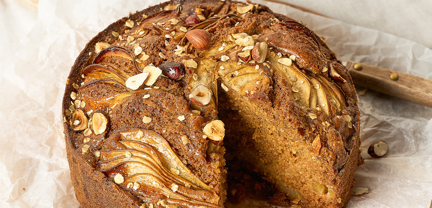 Gâteau aux poires